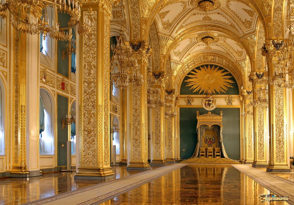 Андреевский зал большого кремлевского дворца Всевидящее око
