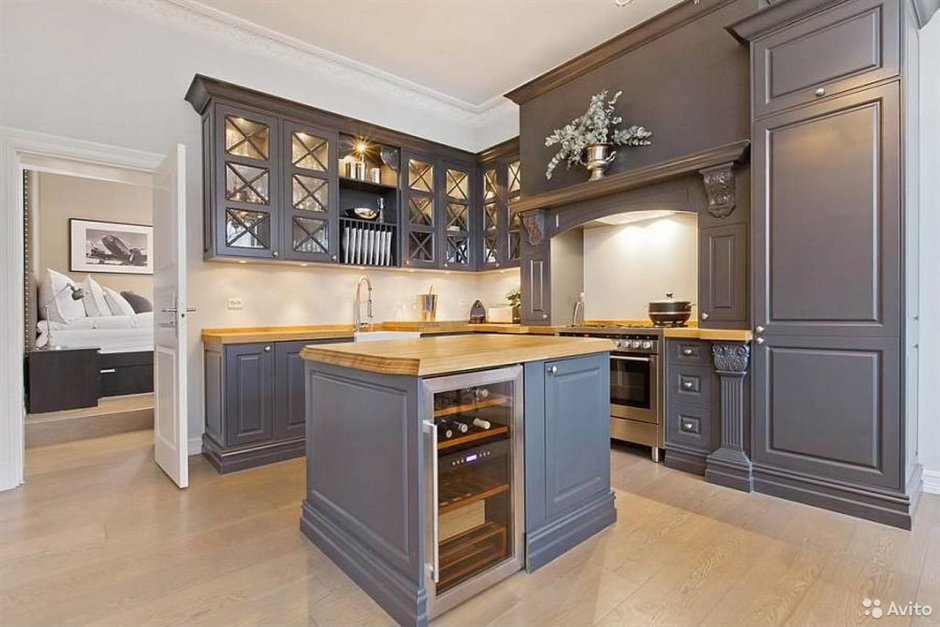 Кухня arredo3 Вирджиния в орехе