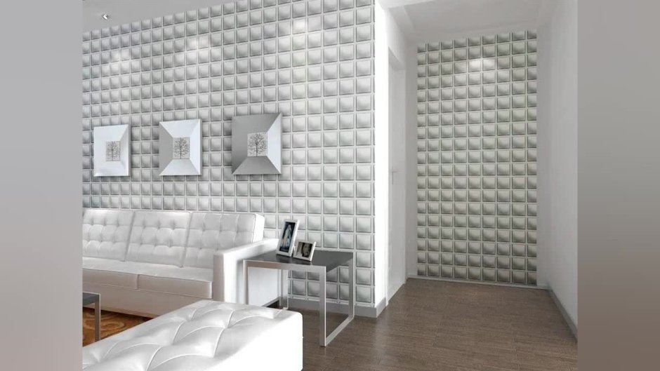 Пластиковые 3d панели для стен