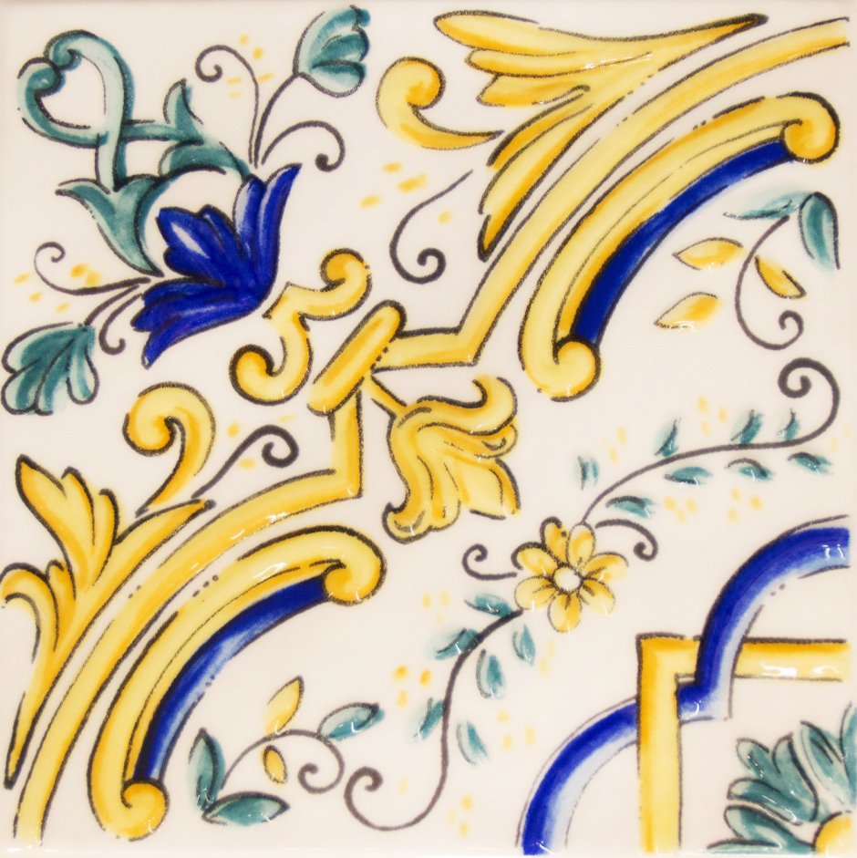 Плитка azulejo марокканский стиль
