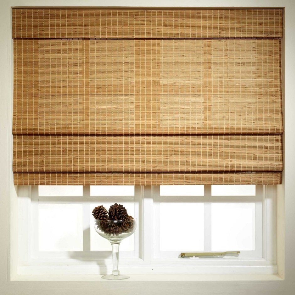 Бамбуковые шторы на кухню