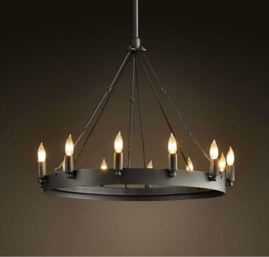 Люстра Camino Round Chandelier 18 Restoration Hardware
