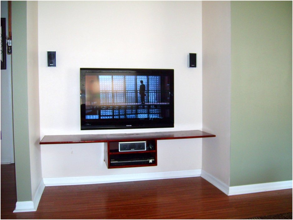 Стенка в гостиную в современном стиле под телевизор