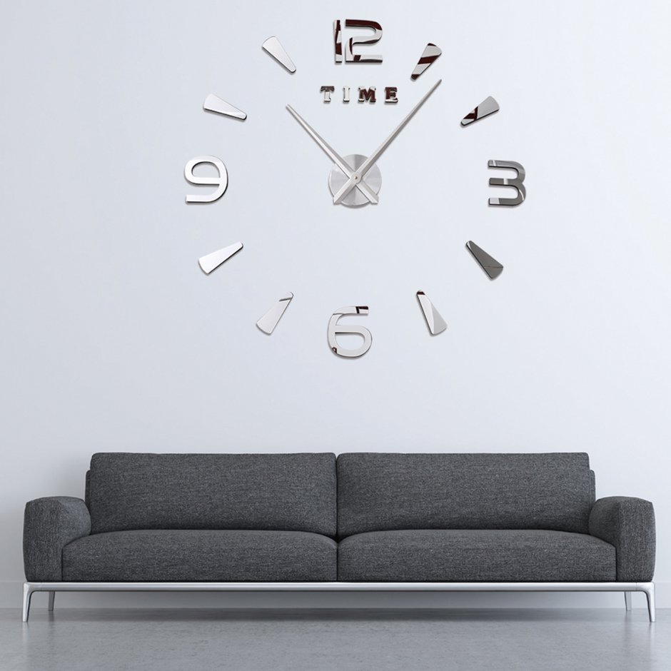 Дизайнерские часы на стену большие