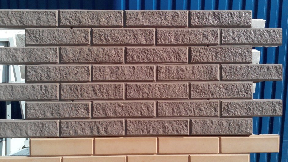 Декоративный кирпич гипс «Art Brick» цвет белый (уп.- 54шт/0,64м.кв)