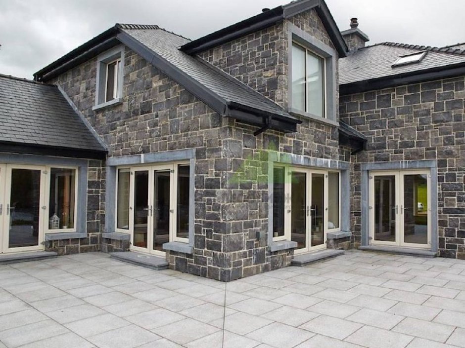 Отделка фасада клинкерной плиткой