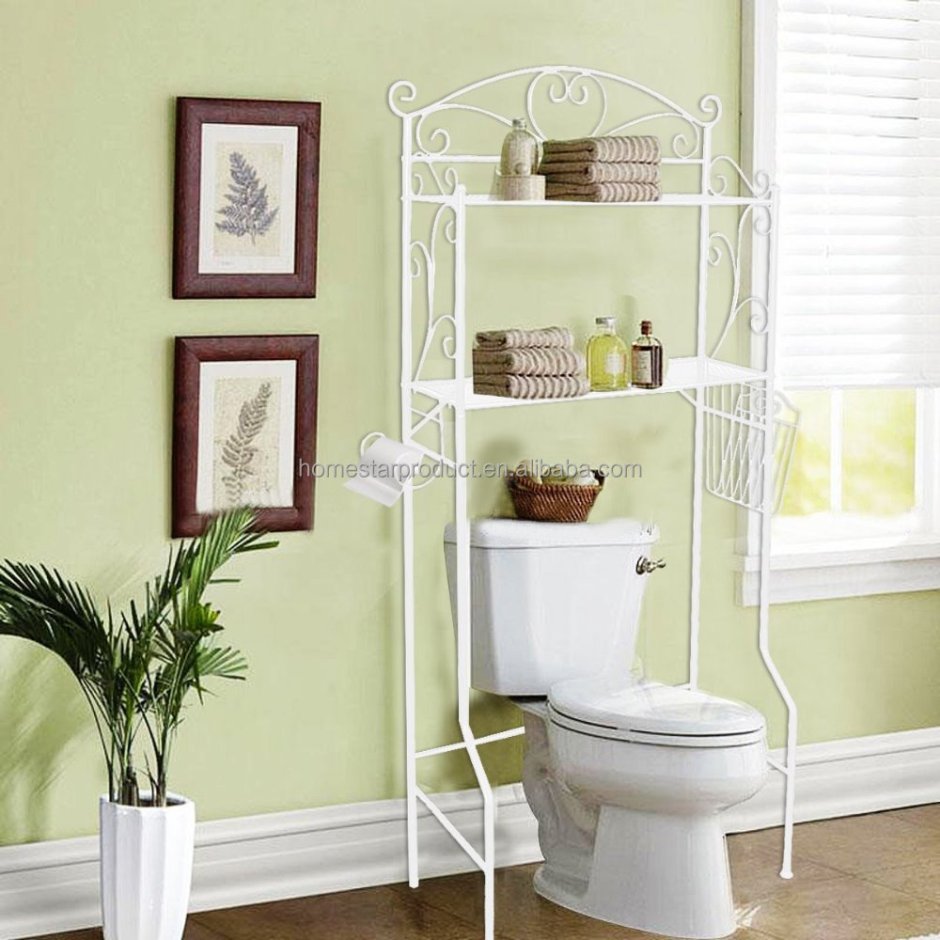 Полочка над унитазом