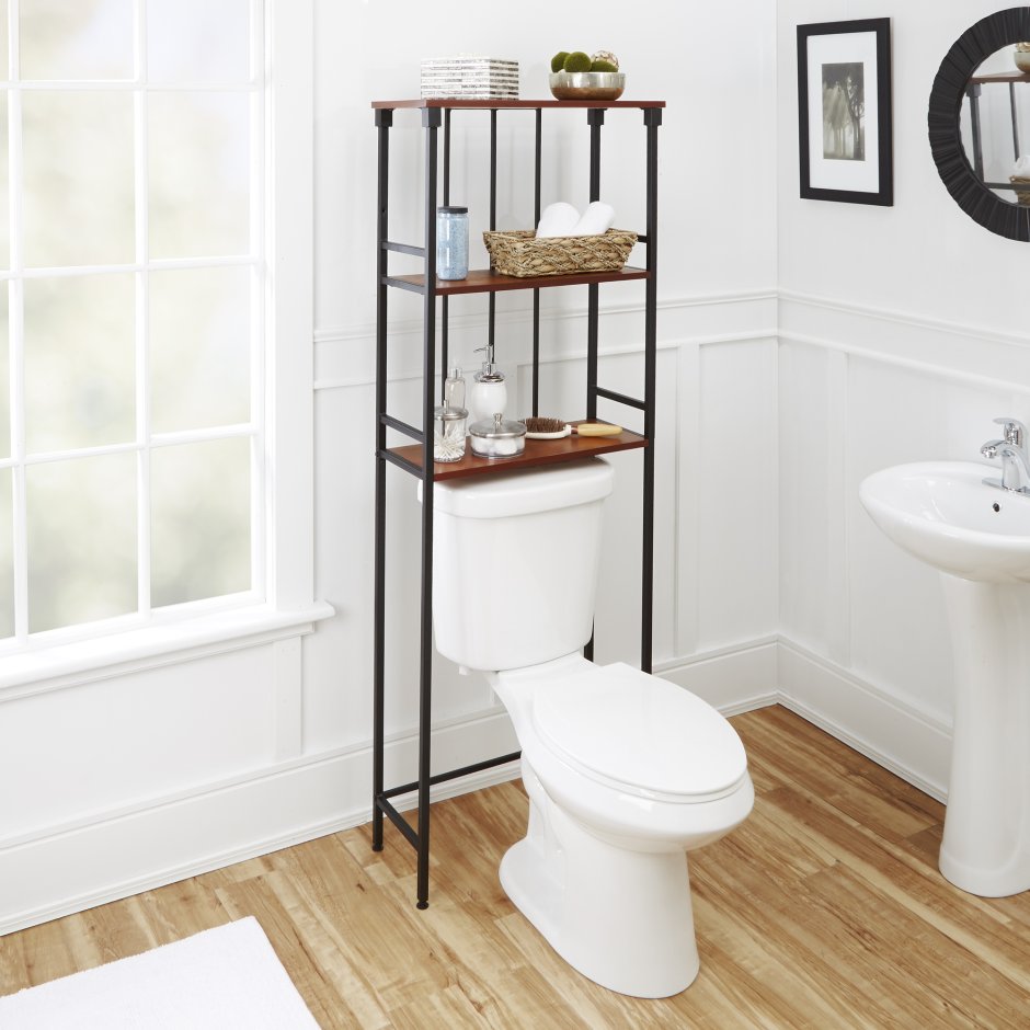 Стеллаж в туалет