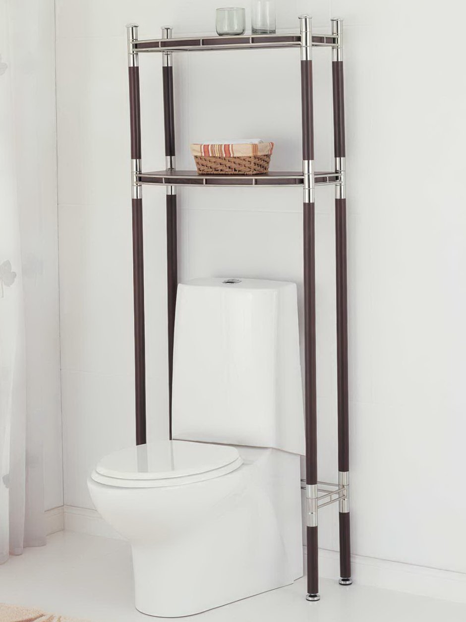Полка стеллаж над унитазом