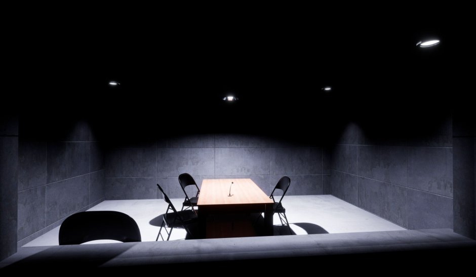 Interrogation Room Window