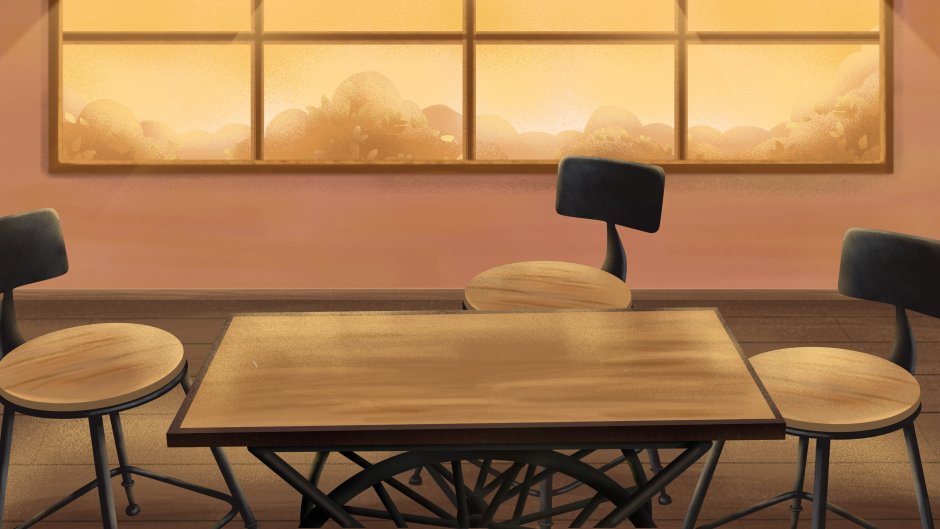 Фон кухни со столом для гача лайф