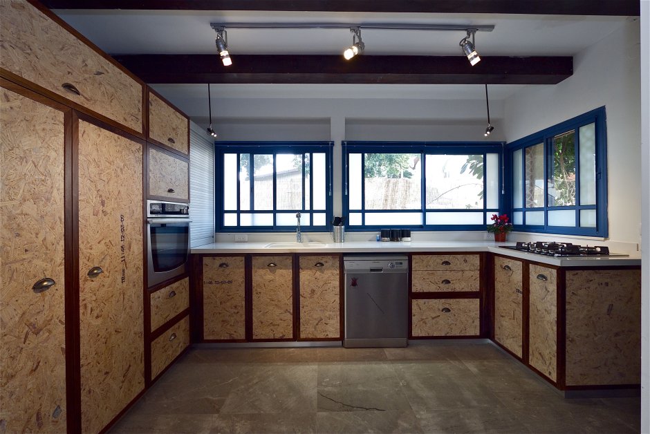 Кухня из ОСБ панелей