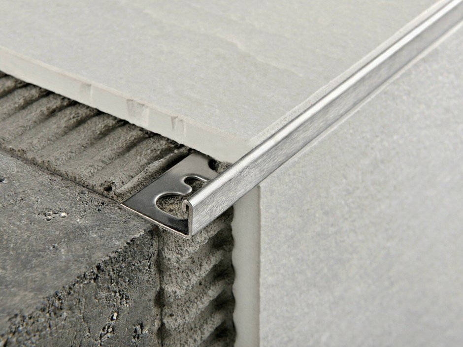 Внутренний алюминиевый профиль для плитки, 2,7м - 20  30