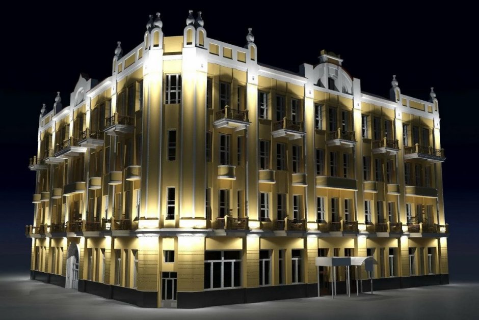 Подсветка фасада Анка 2022