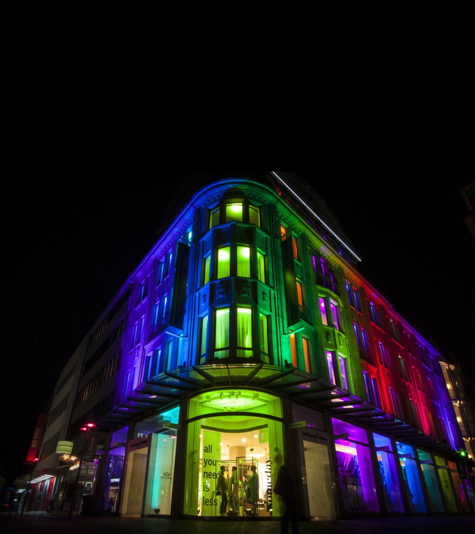 Архитектура Чипперфильда, архитектурная подсветка