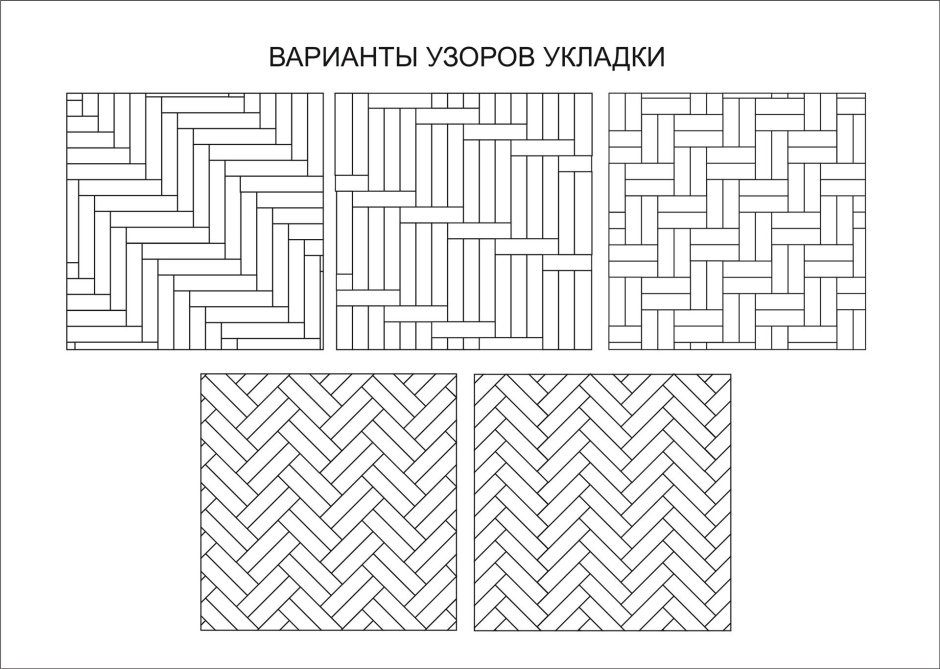 Способы укладки ламината на пол схемы с фаской