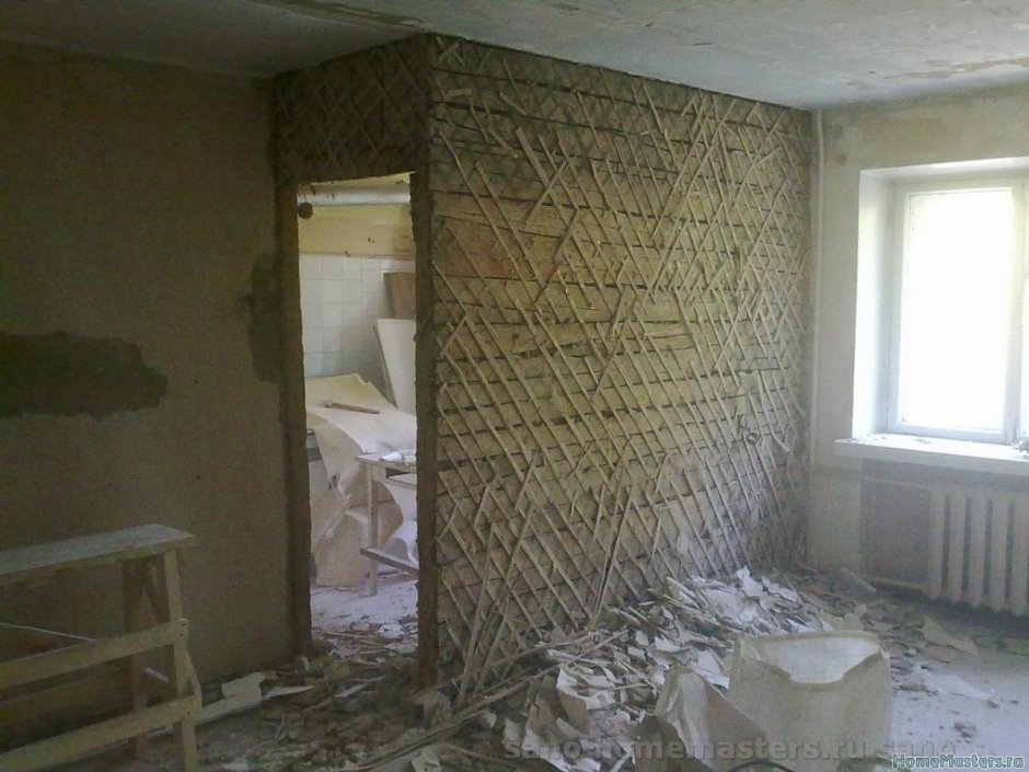 Стены в хрущевке