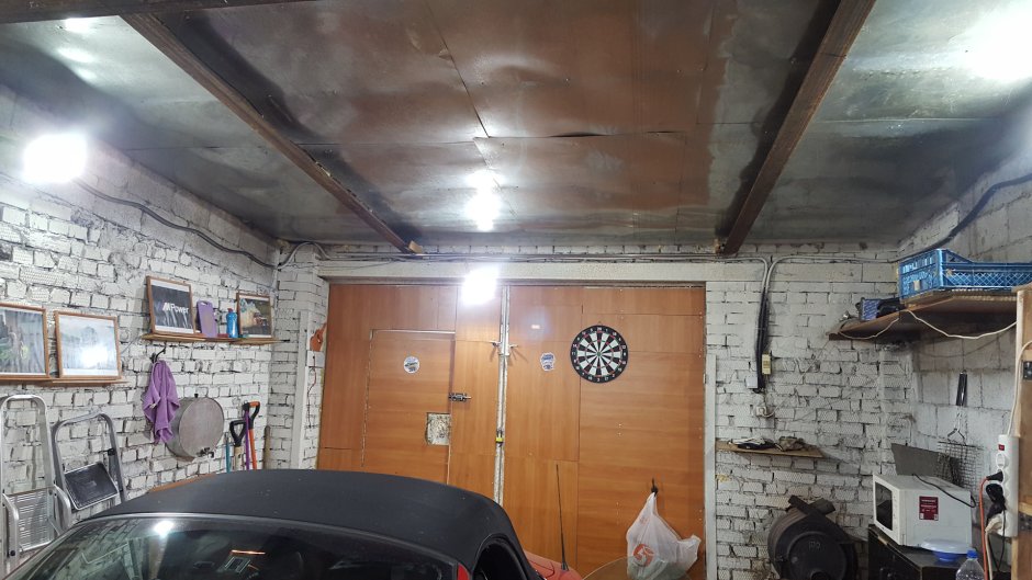 Подсветка гаража