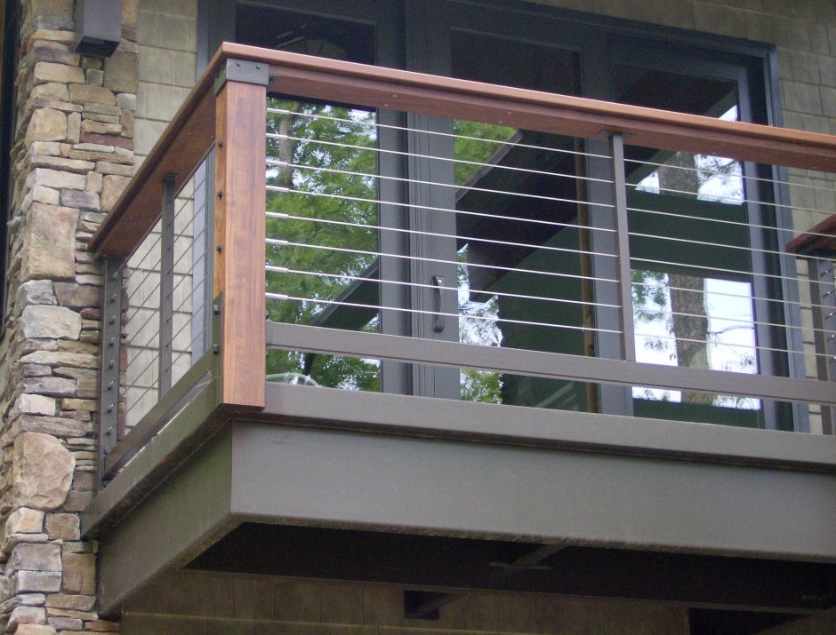 Ограждения для балкона металлические