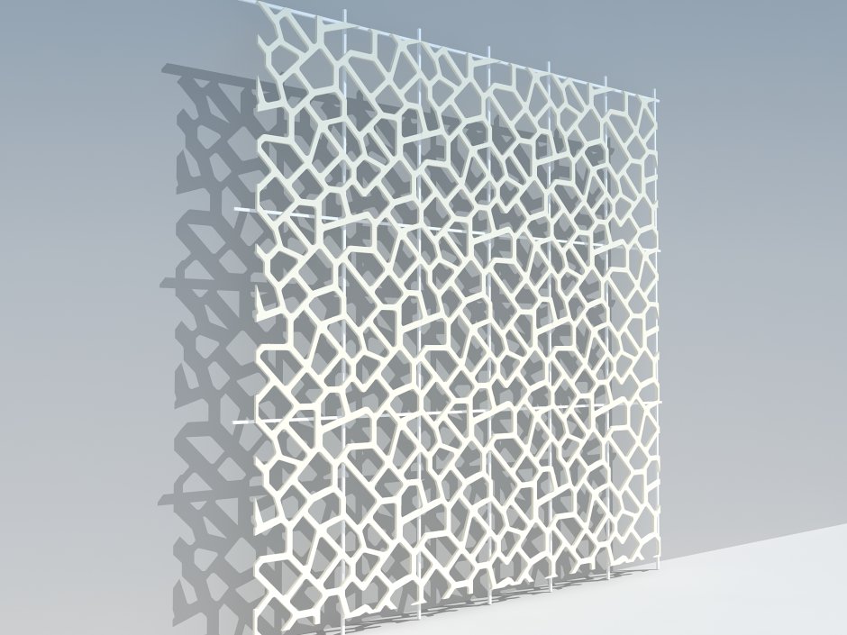 Металлические панели для стен с дырочками