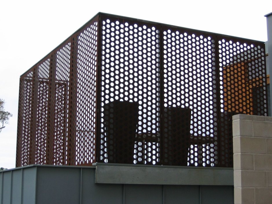 Perforated Metal fasad