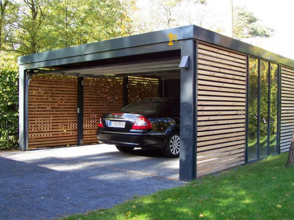 Carport aus Metall