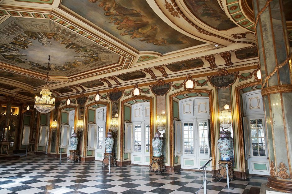 Дворец Келуш внутри