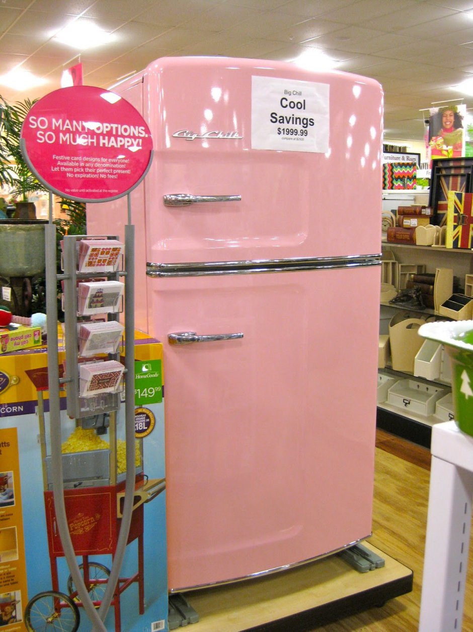 Холодильник розовый пёт в Лерка Куня