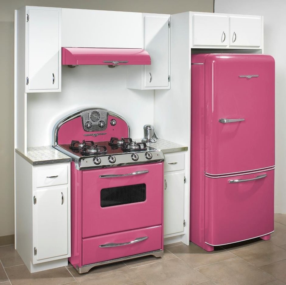 Розовая техника для кухни