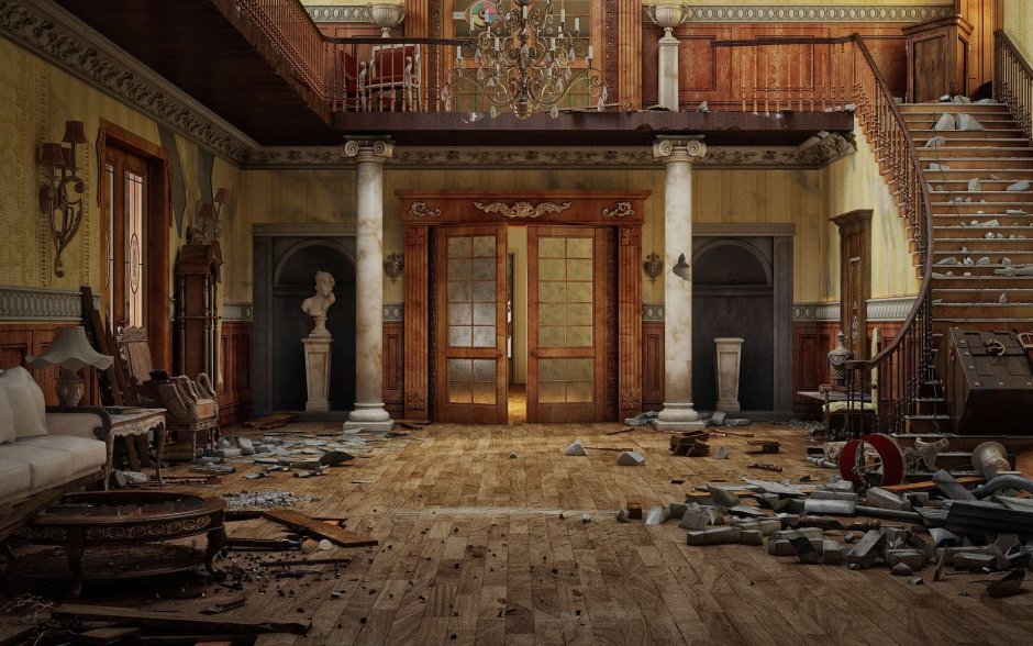 Abandoned Mansion inside