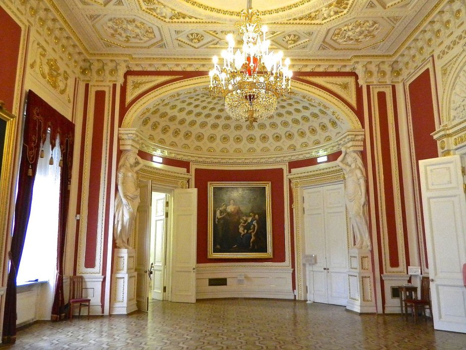 Гатчинский дворец спальня императрицы