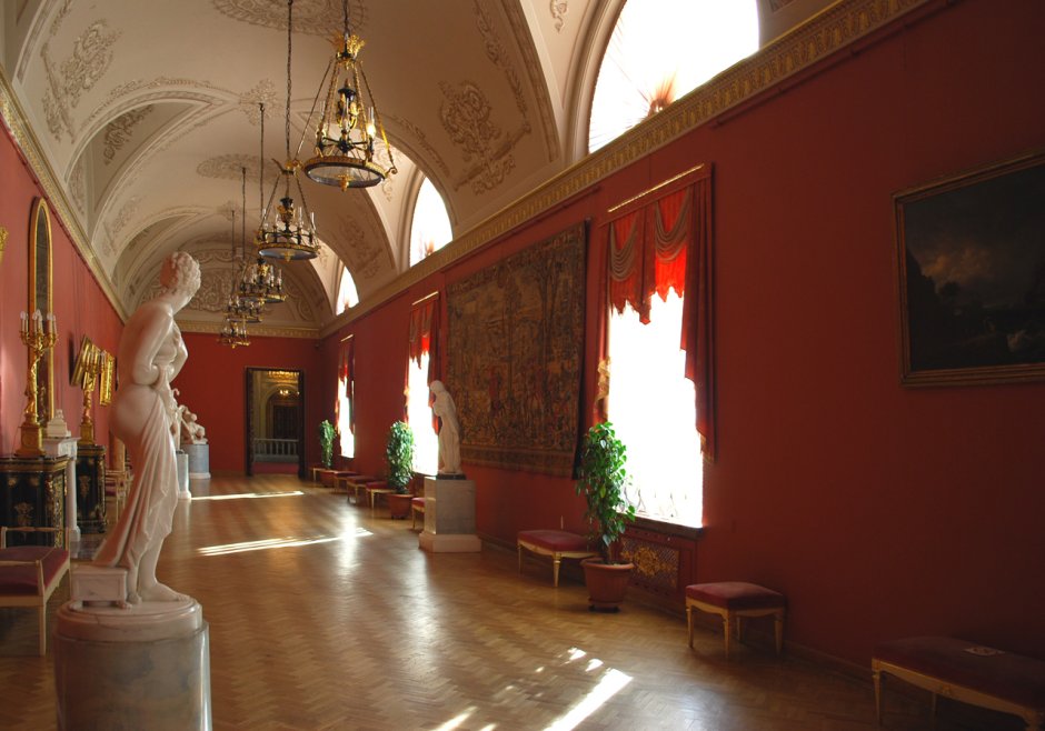 Юсуповский дворец в Санкт-Петербурге танцевальный зал