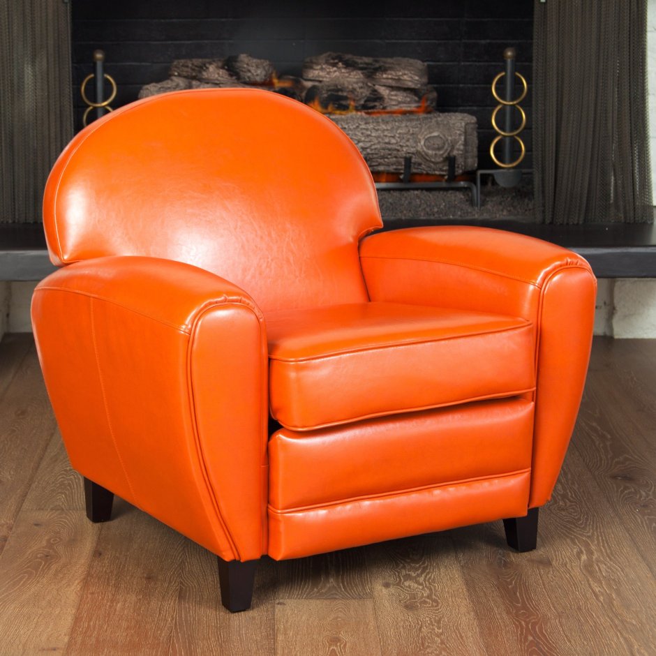 Оранжевое кресло