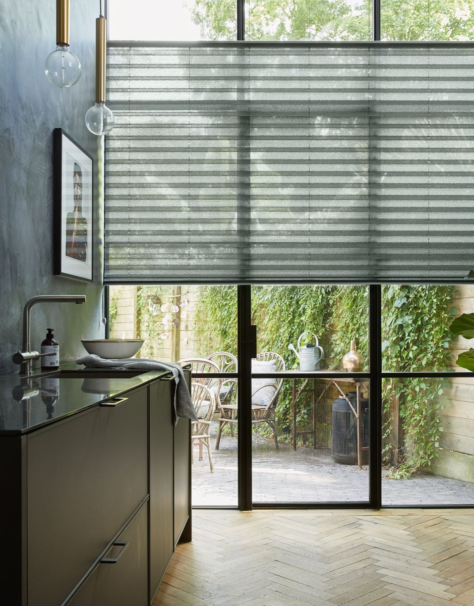 Шторы плиссе полупрозрачные