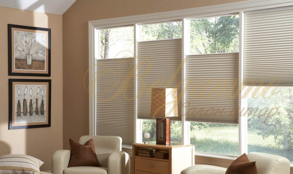 Шторы рулонные Blackout плиссированные