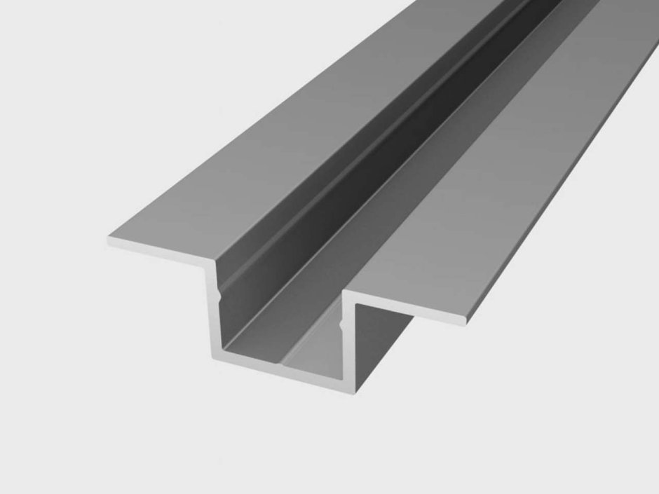 Омега-профиль алюминиевый для крепления панелей