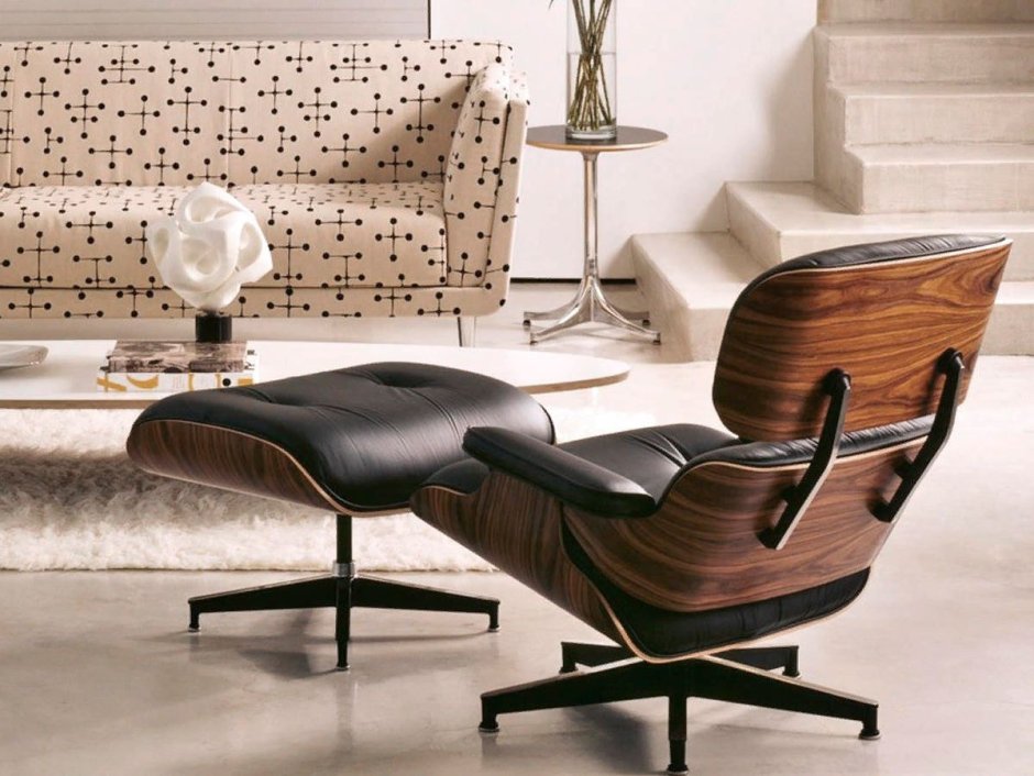 Кресло Eames Style Lounge Chair