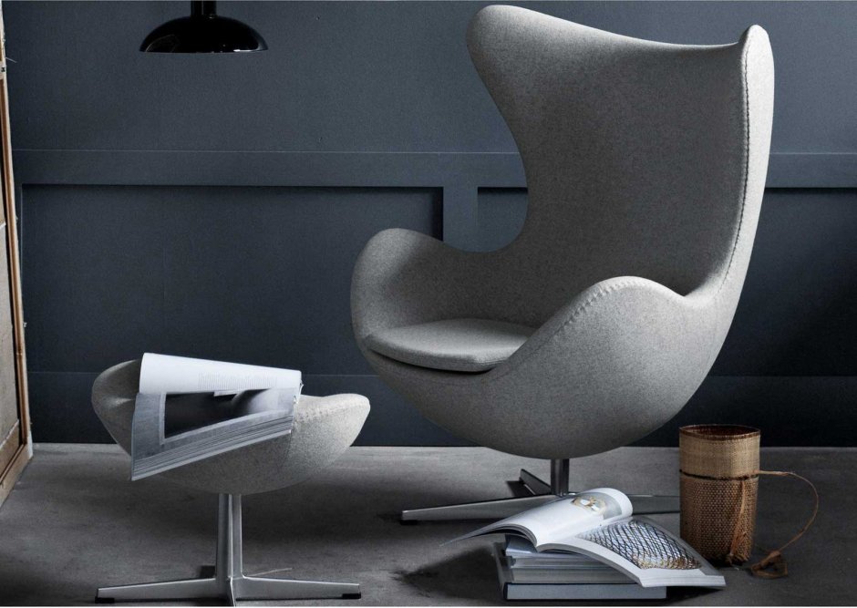 Дизайнерские кресла Arne Jacobsen Style Egg Chair