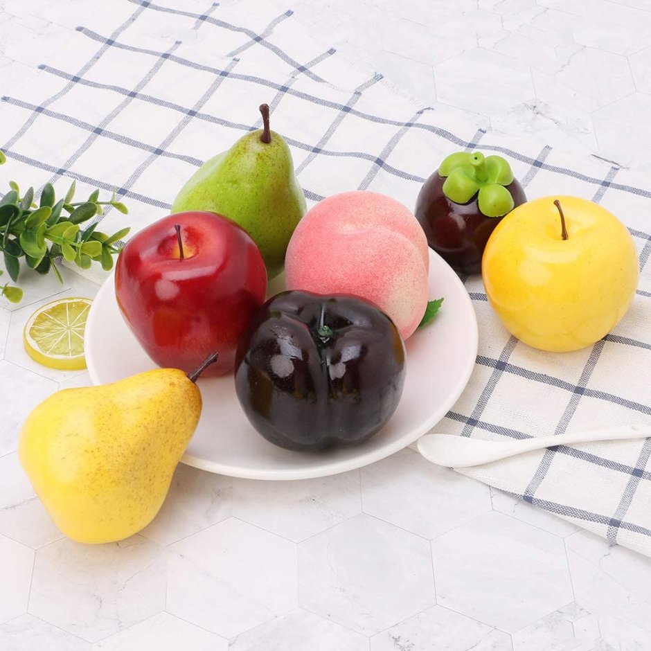 Как делают фрукты из пены декор