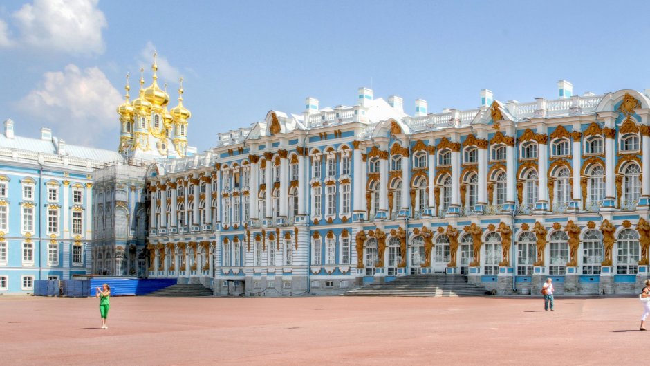 Екатерининский дворец в Царском селе