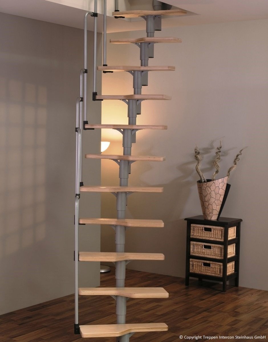 Лестница гусиный шаг