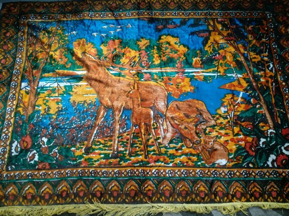 Советские настенные ковры