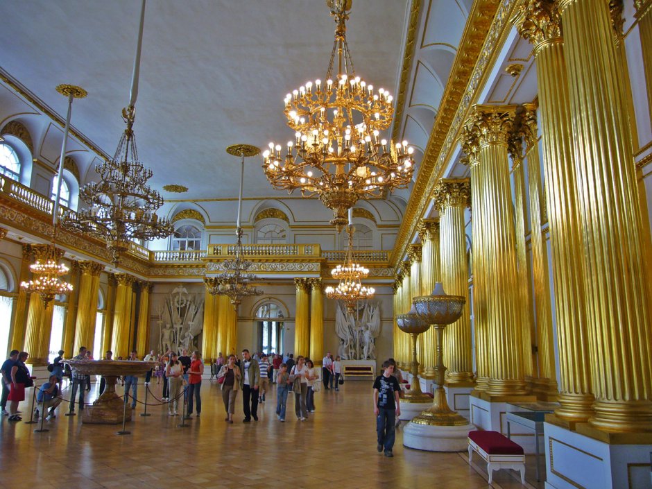 Гербовый зал Эрмитажа Санкт-Петербург