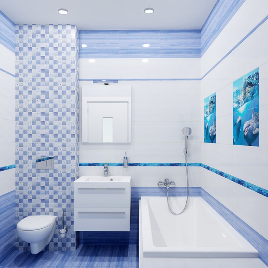 Плитка для ванной в Леруа