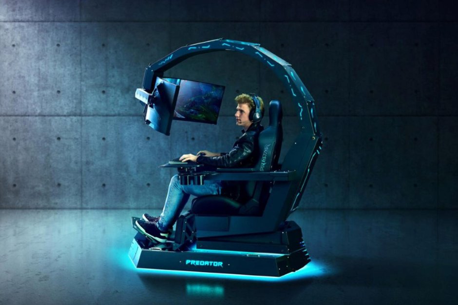 Игровое кресло Predator thronos