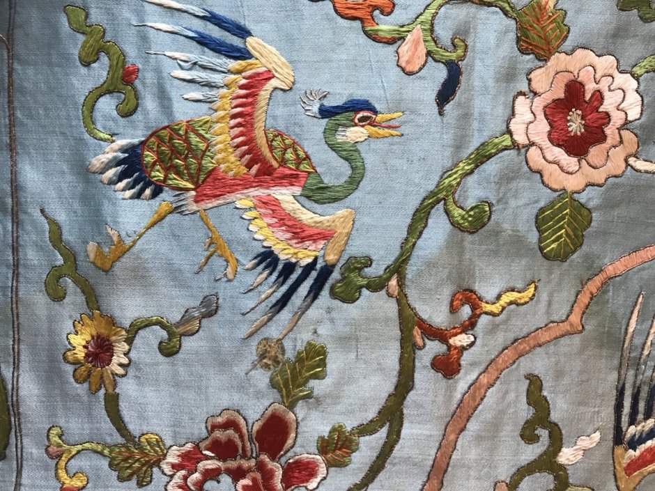 Хунаньская вышивка древний Китай