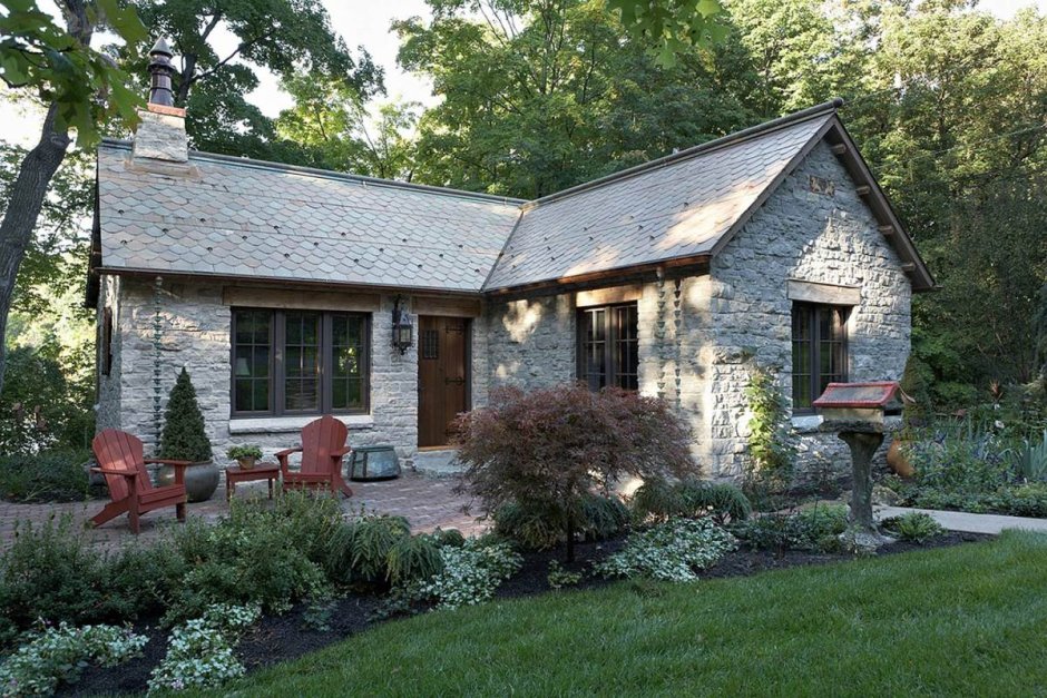 Стиль Тюдор (Tudor Revival Cottage)