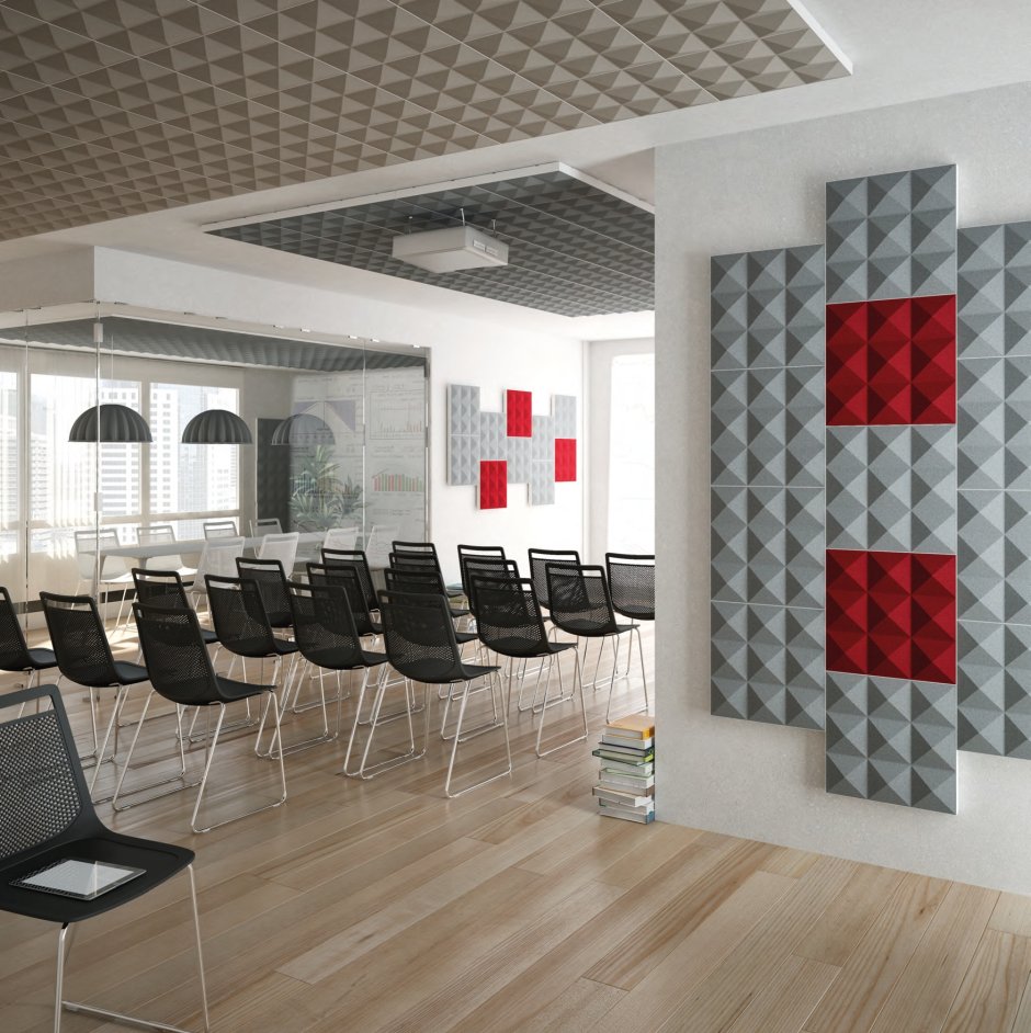 Шумопоглощающие панели Hexagon
