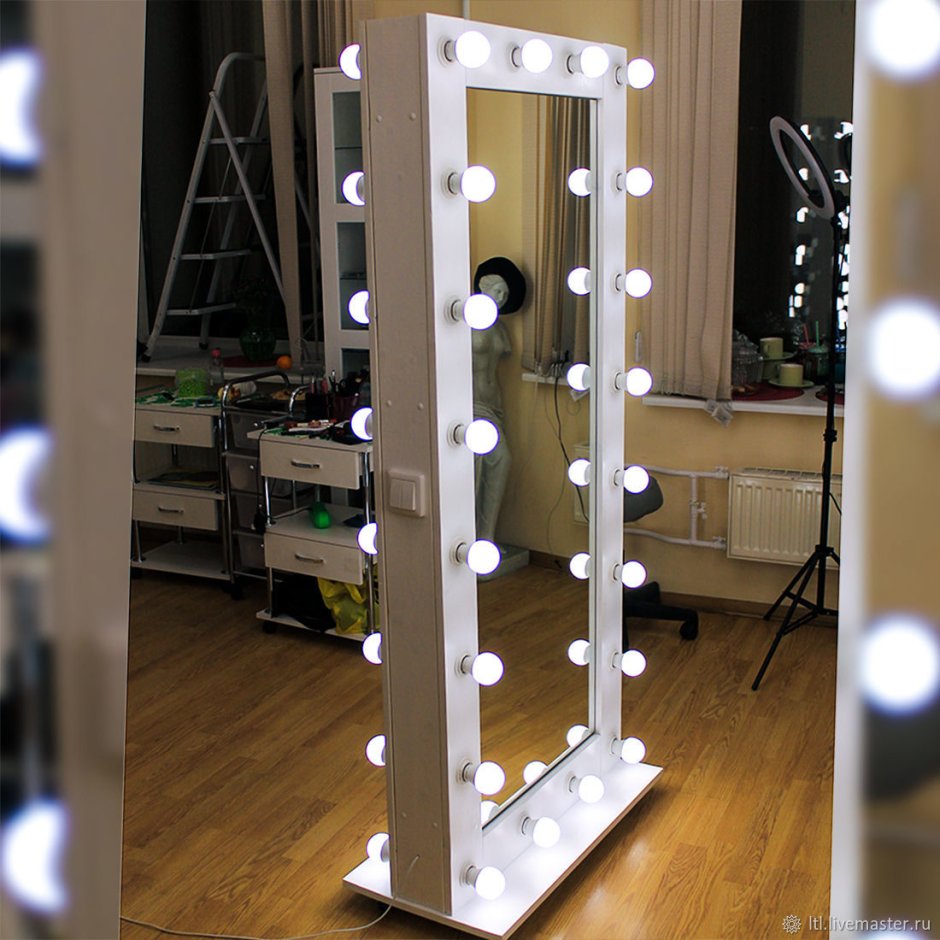 Зеркало с лампочками Jendi 180х80 см