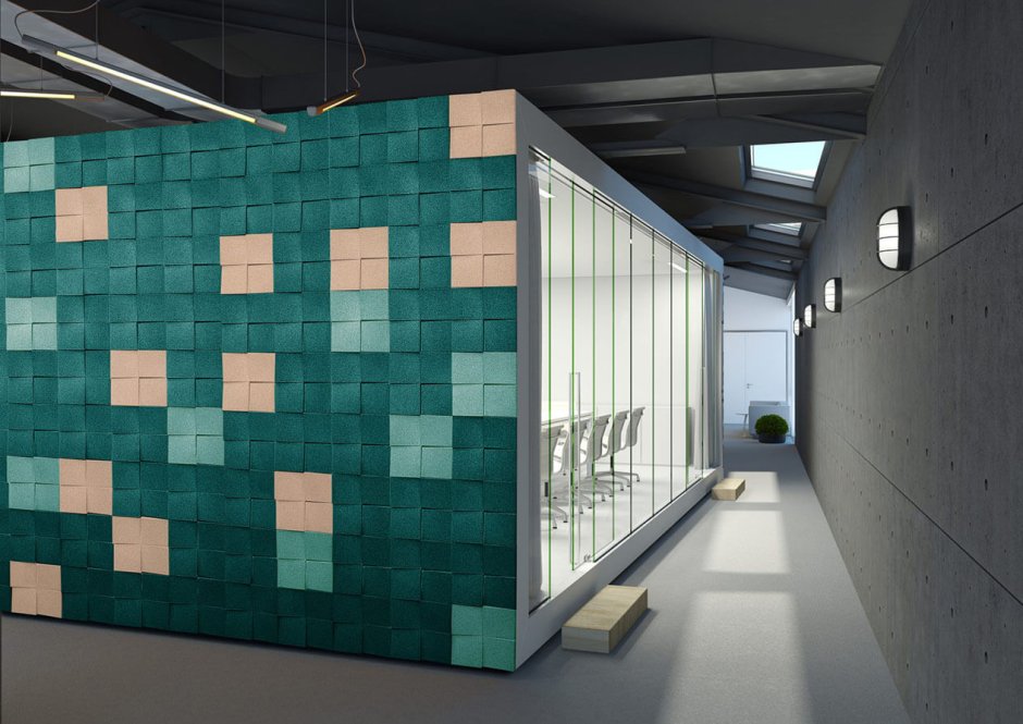Декоративные панели Muratto Organic Blocks Hexagon muobhex04 Turquoise